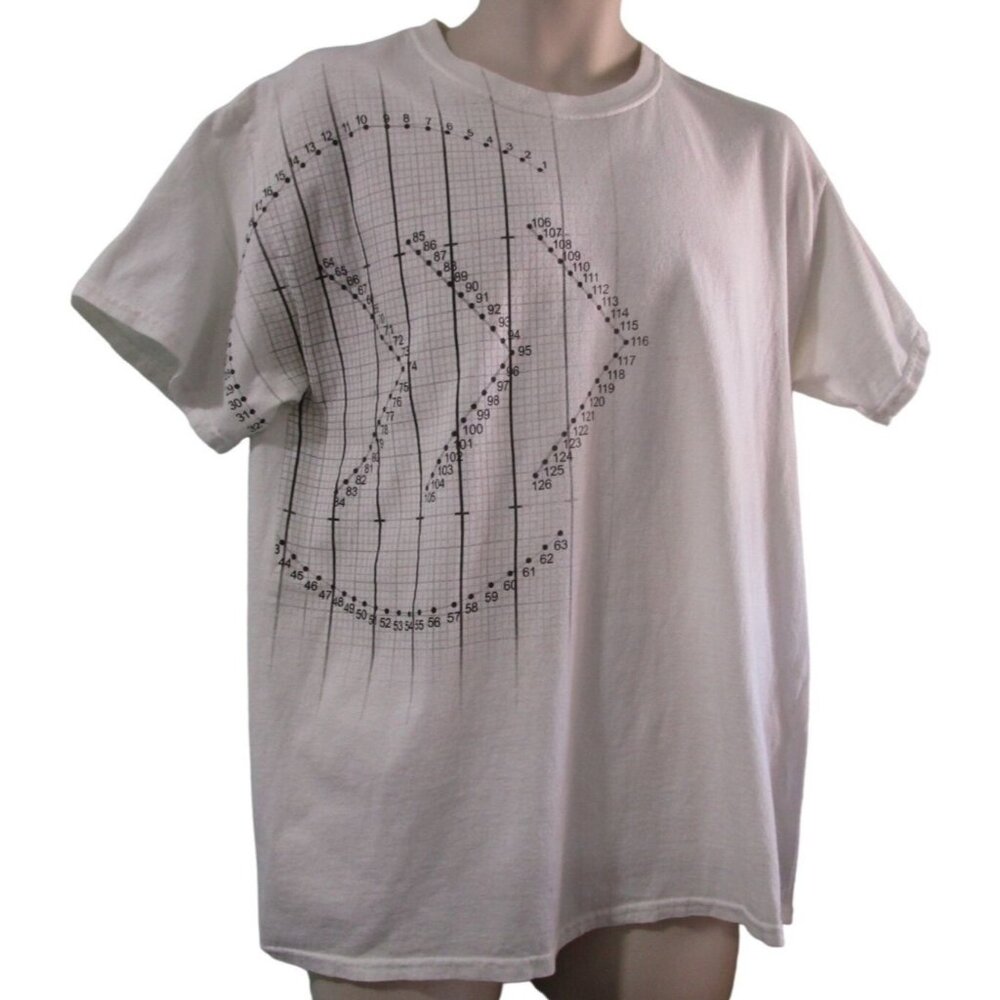 Math Geek Science Nerd Graph Vintage Gildan T Shi… - image 1